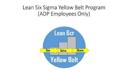 Picture of Lean Six Sigma Yellow Belt Certificate Program - March 1, 2025 (ADP Employees Only)